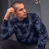 Tie Dye Crewneck Sweatshirt – Crystal Washed Unisex