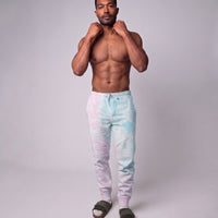 Cotton Candy Tie Dye Pants | Custom Colorful Joggers